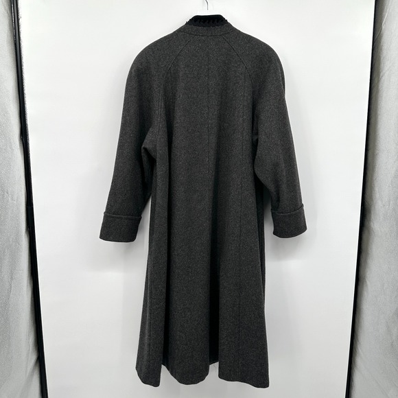 Vintage Lady Suzette Coat Womens 57" Bust 80% Wool 2X 3X Old Money Quiet Luxury - Picture 12 of 16